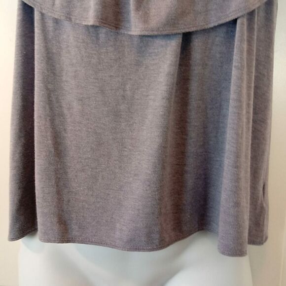 (3/$20) Old Navy heathered blue blouse - Picture 3 of 7